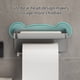 thumbnail image 4 of Portarrollos de Papel Higiénico de Pie, Inoxidable y con Repisa para Teléfono | Soporte para Papel Higiénico de Abs | Base Estable para Montaje En Pared o Taladro | Diseño Gris Moderno para El Hogar, 4 of 6