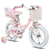 Joystar Unicorn 12inch Girls' Bike, Mint Pink