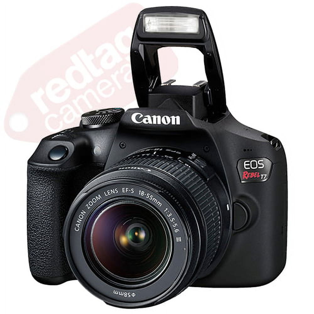 Canon EOS Rebel T7 24.1MP DSLR Camera with EF-S 18-55mm f/3.5-5.6 Lens - International Version