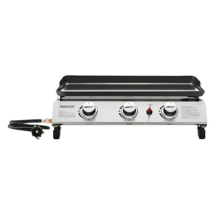 Royal Gourmet PD1300 3-Burner 26,400-BTU Portable Gas Grill Griddle, Outdoor Camping, Tailgating