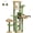 Green, variant on Cactus Tree for Large Cats, 59" Tall Tower with Spacious Condo, Large Hammock, Posts and 2 Perches, Sturdy Play House for Indoor Cats, Green