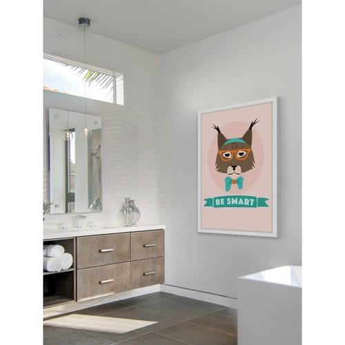 Marmont Hill "Be Smart" Framed Painting Print