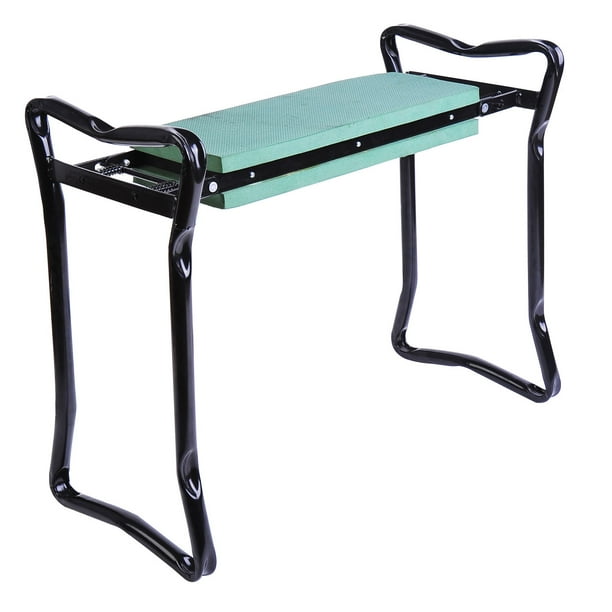 Outsunny Padded Garden Kneeler and Seat Bench, Padded 