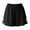 #2_Black, variant on Ice Silk Plus Size Shorts for Womens 2025 Summer Tummy Control Quick Dry Active Shorts 7" Lightweight Golf Shorts Ultra Soft Textured Pjs Shorts