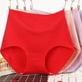 thumbnail image 2 of Iyufng Plus Size Panties for Women,Women's Panties Women's High Waisted Soft Breathable Panties Stretch Briefs Seamless Ladies Briefs,Womens Panties, 2 of 3