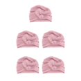 thumbnail image 3 of mmirethe Bonnet de Nuit en Coton Doux et Extensible pour la Perte de Cheveux Rose 56-58cm 5Set, 3 of 6