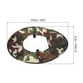 thumbnail image 2 of Uxcell Sombrero de Seguridad con Sombra, Accesorio de Sombra para Sombrero de Seguridad de Ala Completa, Camo, 2 of 7
