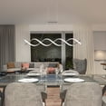 thumbnail image 2 of Artika DNA Luminaire Suspendu Moderne, Chrome, 2 of 5