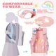 thumbnail image 3 of Mochila MUSEVOS Kawaii para niñas para la escuela rosa 43x18x30 cm, 3 of 6