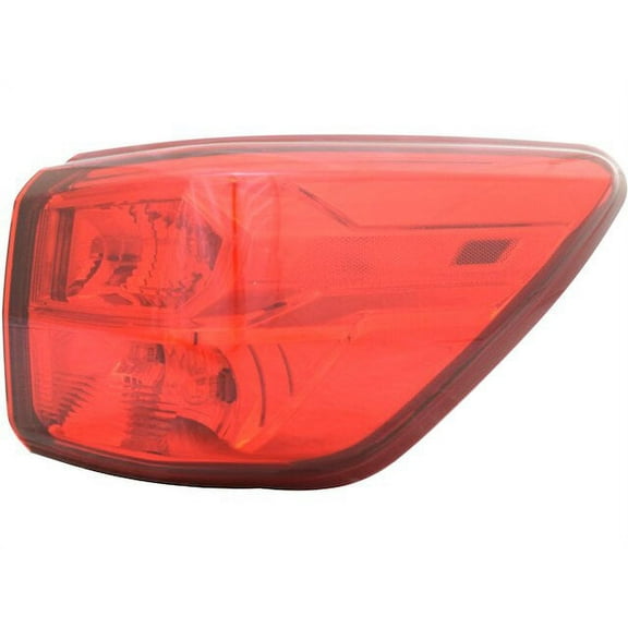 Right Outer Tail Light Assembly - Compatible with 2017 - 2020 Nissan Pathfinder Sport Utility 2018 2019