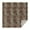 Brown and Black, variant on Black Boho Tribal Feathers Pattern Square Tablecloth,Waterproof Square Table Cover,Wipeable Spillproof Washable Table Cover for Home Kitchen Party Decor 42"X42"(107x107cm)