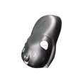 thumbnail image 1 of Wrist Rest Mat Cartoon Pig Shape Ergonomic Faux Leather Mini Computer Mouse Pad for Office - Black, 1 of 5