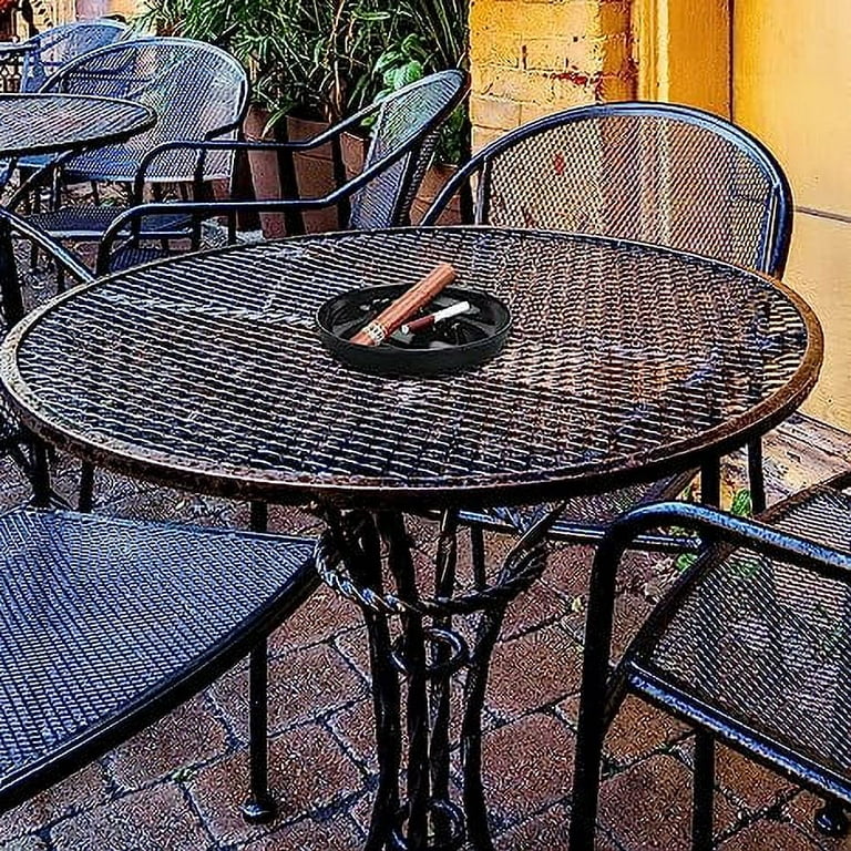 Tap That Ash Large Cigars Ceramic Ashtray for Patio / Outdoor Use
