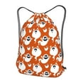 thumbnail image 3 of XMXT Waterproof Gym Bag, Cartoon Cute Ghost Drawstring Backpack for Men, s, 3 of 8