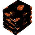 thumbnail image 4 of SKYSONIC Halloween Pumpkin Washcloths Set of 2, Highly Absorbent Soft Cotton Fingertip Towels for Bathroom, Kitchen, Gym, Spa, Home Decor, 12 x 12 Inch, 4 of 7