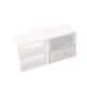thumbnail image 2 of Mueble para casa de muñecas a escala 1/12, multiusos, creativo y contemporáneo. Blanco, 2 of 9