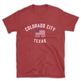 thumbnail image 1 of Colorado City Texas Patriot Men's Cotton T-Shirt, 1 of 1