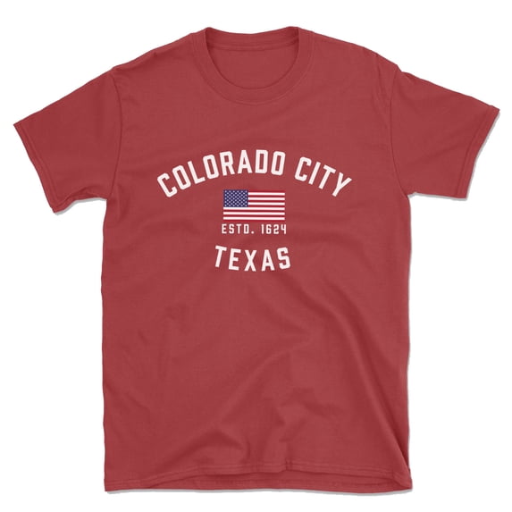 Colorado City Texas Patriot Men's Cotton T-Shirt