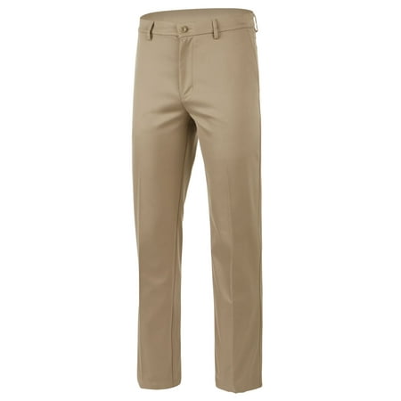 - Greg Norman Light Mens 40x32 Dress Flat Front Pants