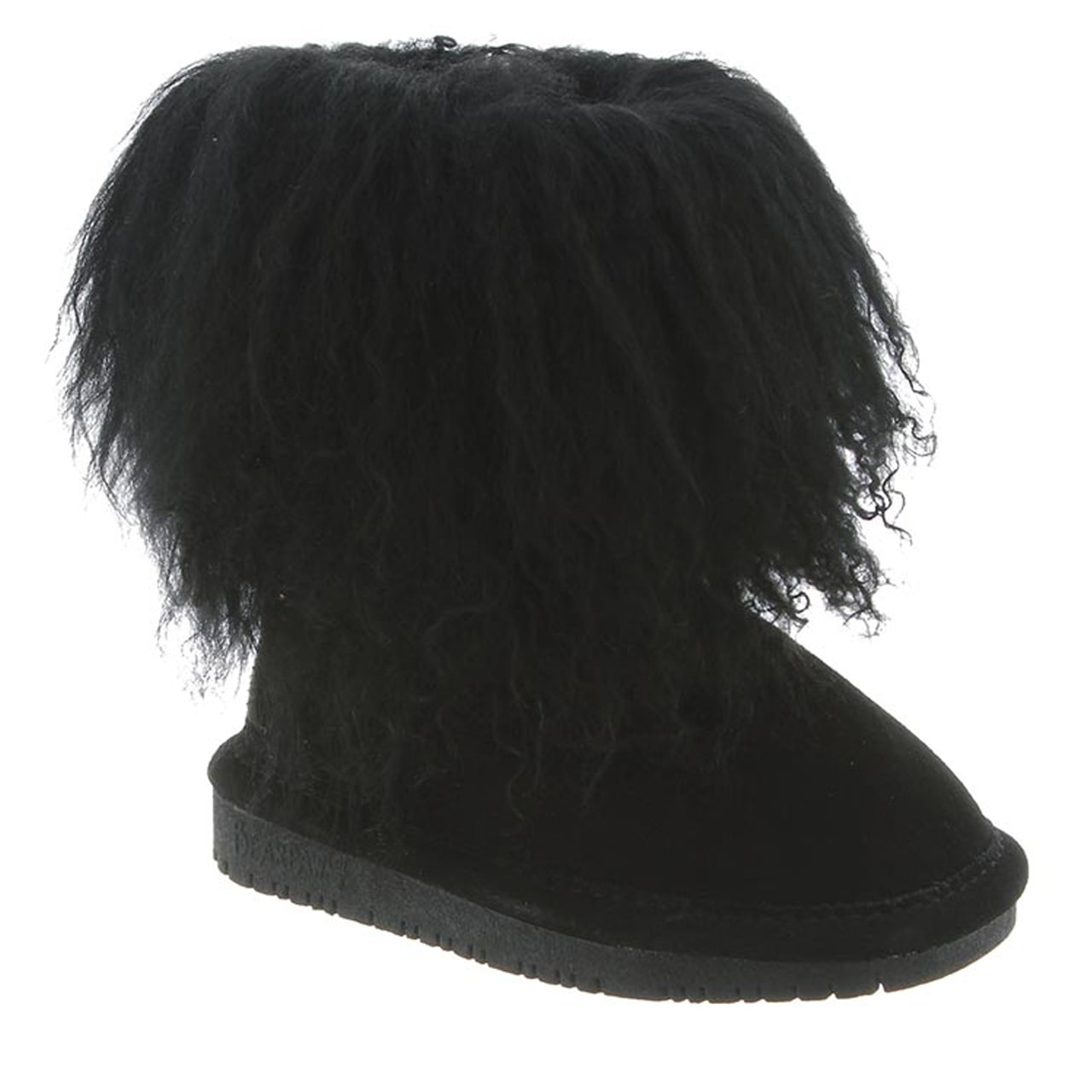 bearpaw boo shaggy boots