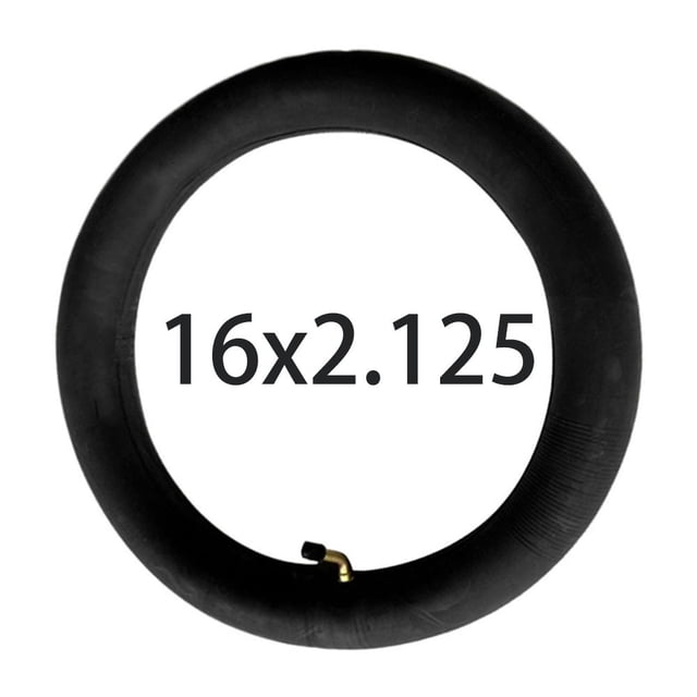 16 Inch Butyl Rubber Inner Tube 16X2.125/2.50 for Electric/E-Bike Black