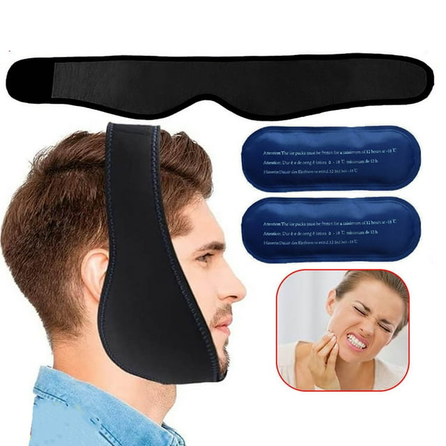 Facial Ice Pack Quick Relief Reusable Gel Packs for Eye and Facial Muscle Fatigue