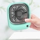 thumbnail image 4 of Matsuzay Ventilador portátil de mano ventiladores de aire de escritorio recargables ajustables con soporte antideslizante al aire libre fresco Type2 NO2, 4 of 6