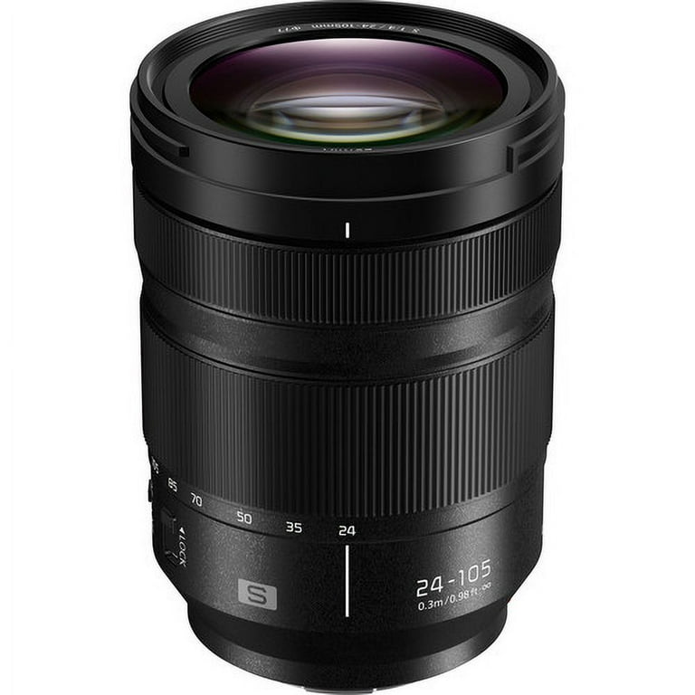 LUMIX 24-105mm f4.0 jled Panasonic LUMIX S Series 24-105mm F4 MACRO L-Mount Lens - S-R24105