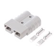 thumbnail image 1 of 50A 600V Forklift Battery Connector Panel Batteries Charging Plug with Copper Plates Portable Anti-reverse Socket Charging Plug Cable Terminal Replacing Parts, 1 of 6