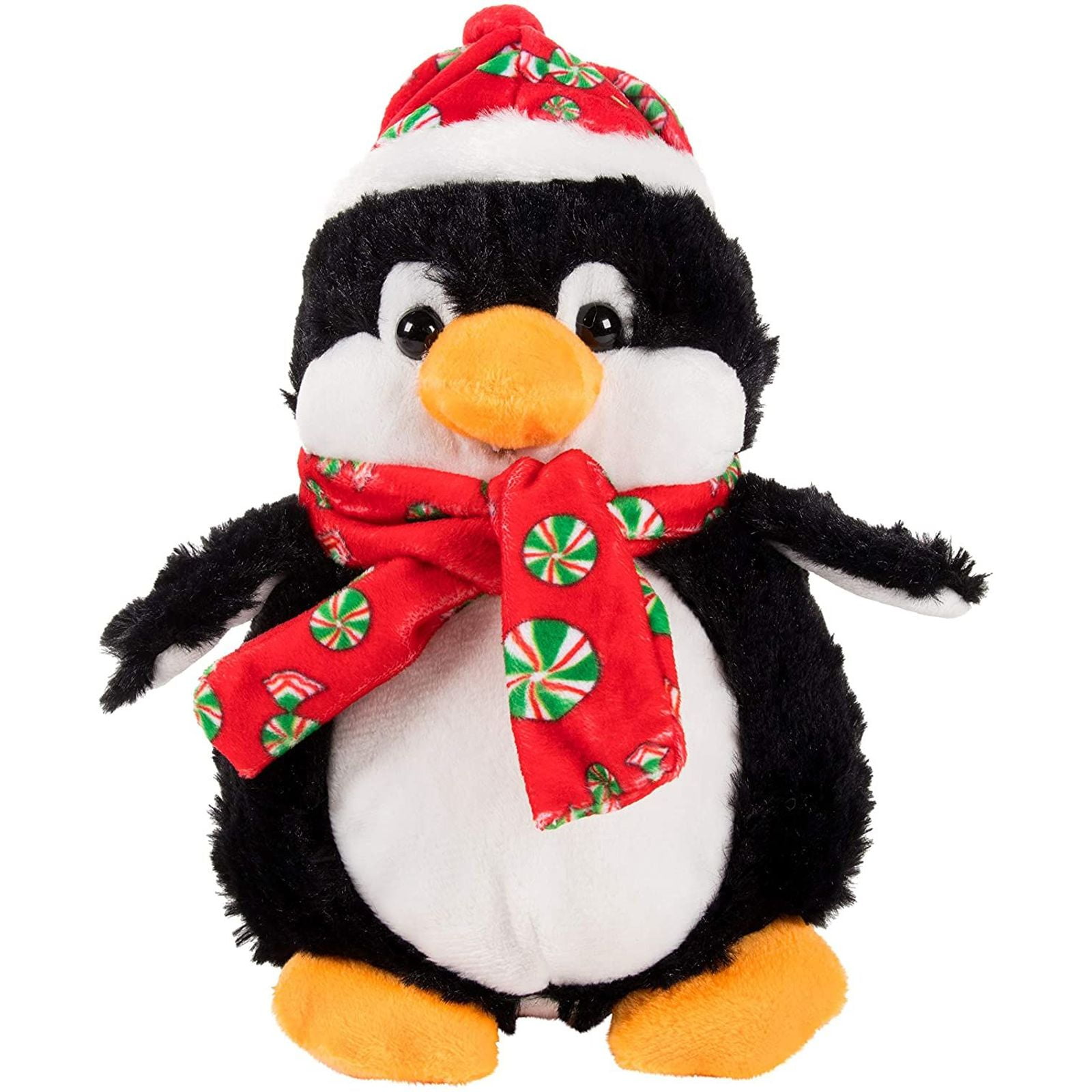 christmas penguin soft toy
