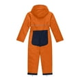 thumbnail image 5 of Maqroz Boys Girls Snowsuit Waterproof Jumpsuit Thermal One Piece Snow Suit for Kids Winter Ski Suit Coveralls Toddler Teen Snowsuit Winter Youth Insulated Coveralls with Hood, Sizes 1-15, Orange, 5 of 7