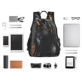 thumbnail image 4 of Fotbe Black And Gold White Horse Mochila Ligera para Hombres y Mujeres - Duradera y Resistente al Agua, Ideal para Escuela, Trabajo, Viajes y Uso Diario, 4 of 7