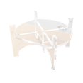 thumbnail image 4 of JJKBVCLO Stylish Tray Decoration For Home Kitchen Living Room Tabletop Camping Beverage Dispenser Dessert Stand Bar Container Support Station, 4 of 8