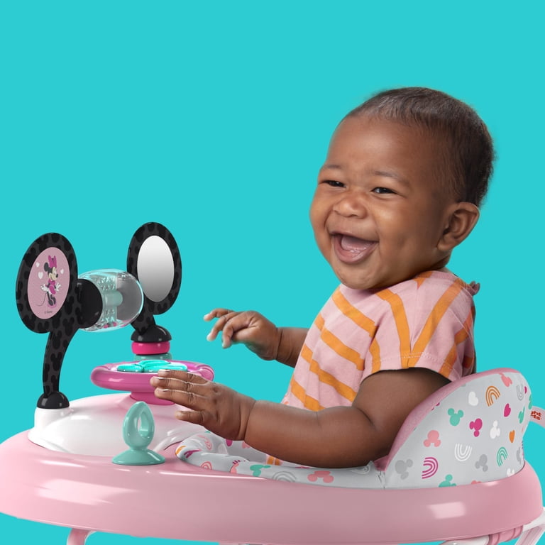 Bright Starts Disney Minnie Mouse 2-in-1 Baby Walker with Activity Station photo 6