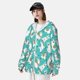 thumbnail image 3 of Balery Cartoon Llamas Sudadera ligera de manga larga con capucha y protección solar UPF 50+ para hombre y mujer, ideal para pesca y running-Large, 3 of 7