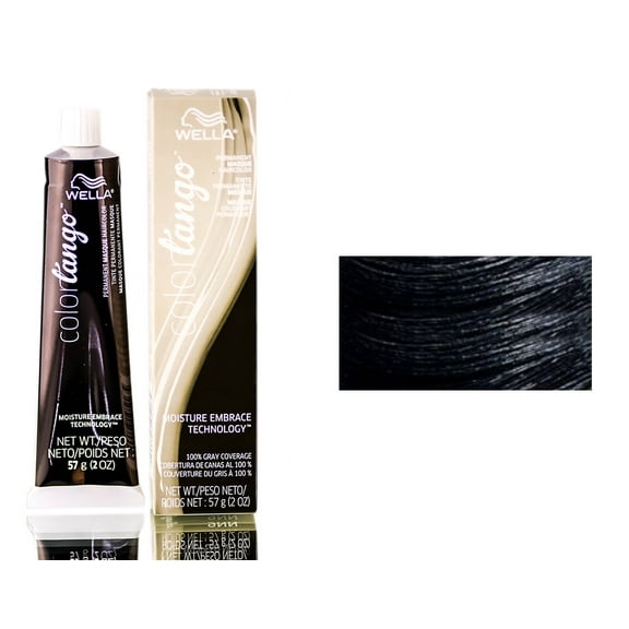 Wella Color Tango Permanent Hair Color - 1NN Black Intense Neutral , 2 oz Hair Color