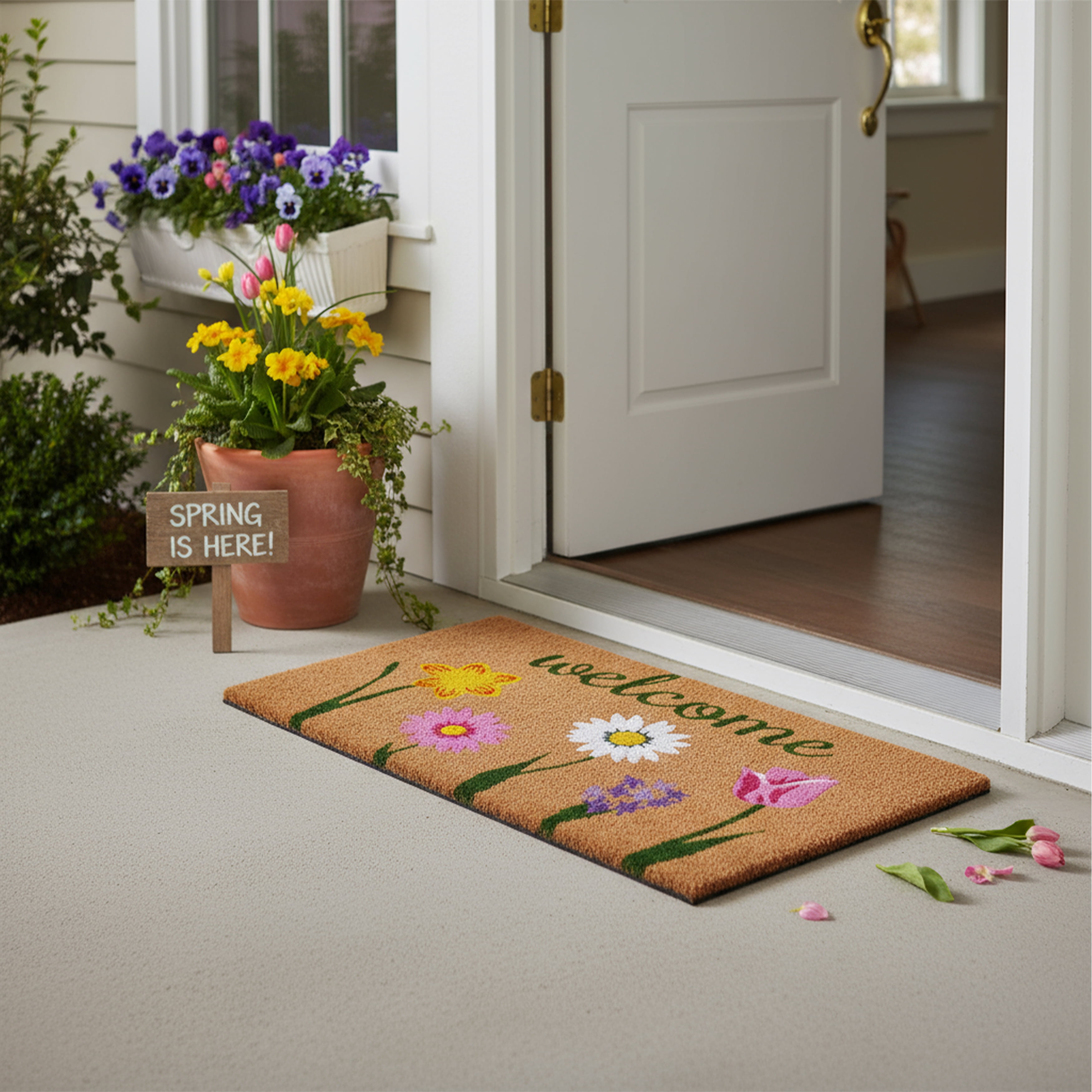Calloway Mills Carmine Outdoor Doormat