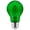Green, variant on Sunlite LED Filament A19 Orange E26 Base 4.5W (60W Equivalent) Dimmable Light Bulb, 2 Count