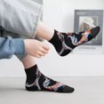 thumbnail image 2 of Naloa Tricolor Koi Fish Trio Ankle Socks for Women Non Slip Socks No Show Socks Classic Low Cut Casual Socks Casual Socks, 2 of 7