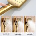 thumbnail image 4 of Golden Shower Set Bathroom Smart Digital  System Wall Mount Thermostatic Bath Faucet SPA Rainfall Bathtub LED Tap Full Kit My Lux Decor Round, 4 of 22