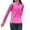 Hot Pink, variant on EDFBUYKRS Tunic Blouses for Women 2026 Lace Trim V Neck Puff Long Sleeve Work Shirts Fall Eyelet Tops M