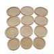 thumbnail image 2 of 10 círculos de madera para manualidades, redondos de madera en blanco sin terminar, recortes de madera para manualidades DIY, decoración navideña, 2 of 3
