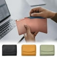 thumbnail image 1 of Fiudx Mini Billetera, Capa Superior Ultrafina de Piel de Vacuno, Diseño Elegante y Ligero, Gran Capacidad, Textura de Piel Suave, Compartimento para Monedas, Elegante y Funcional, Fácil de Llevar, Ta, 1 of 2