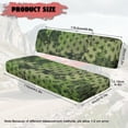 thumbnail image 7 of Uorisanigo UTV Seat Cover Compatible with Kawasaki Mule 4010 4x4 FE 2025 2023 2022 2021, Non-Slip Mud/Dirt Protection UTV Bench Seats Cover Accessories, Green Camo Stars, 7 of 7