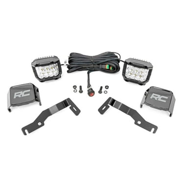 Rough Country 3" LED Ditch Light Kit for 24-25 Toyota Tacoma | OSRAM - 72105
