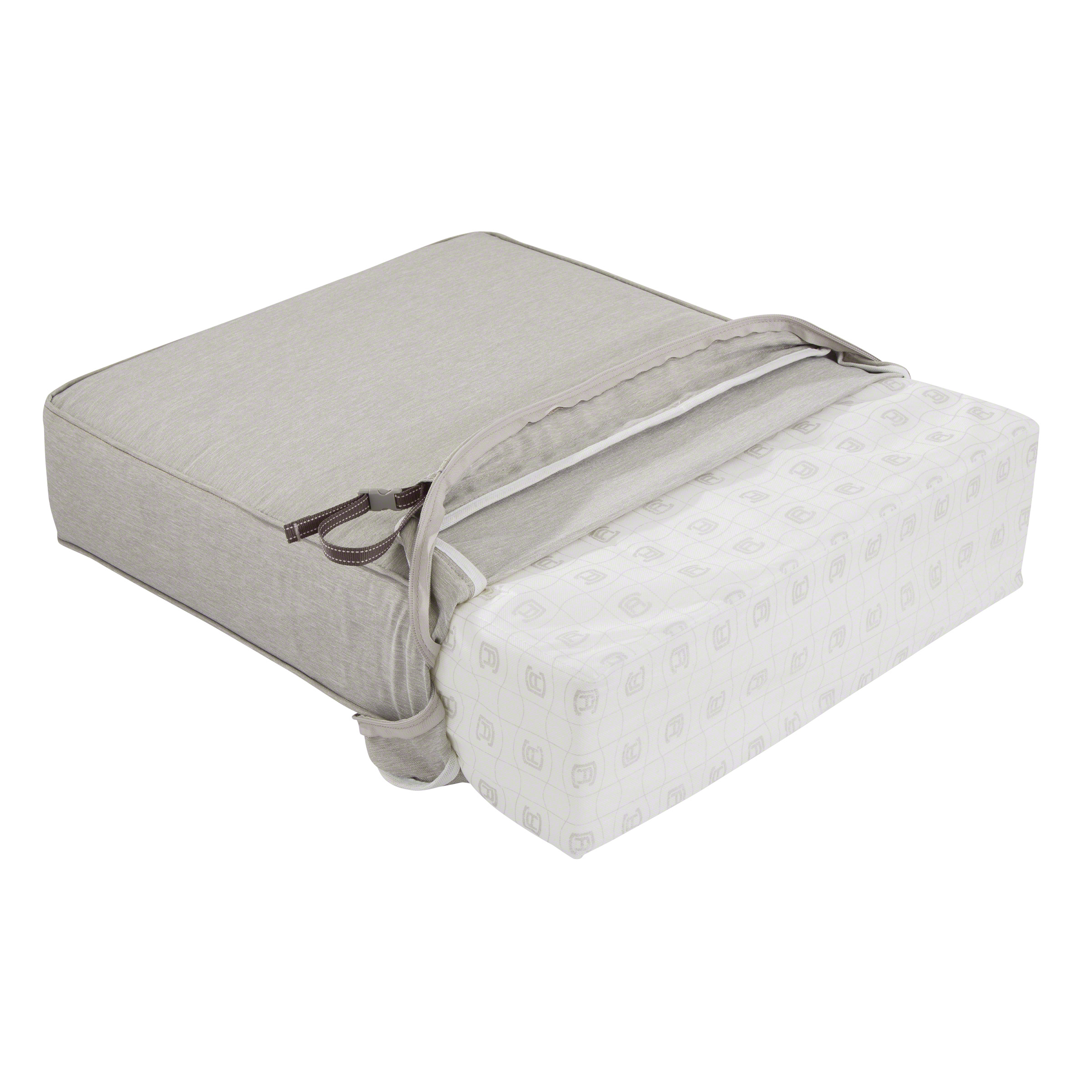Classic Accessories Montlake FadeSafe Square Patio Lounge Seat Cushion