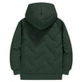 thumbnail image 4 of PINQI Youth Kids Fleece-Lined down Jackets Zip up Hooded Fuzzy Warm Coats Boys Winter Windproof Lightweight Outwear Clothes, 4 of 4