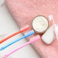 thumbnail image 2 of 12pcs Practical Manual Toothbrush Hard Bristles Toothbrush for Adult Teeth Stain Cleaning (Random Color), 2 of 5