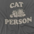thumbnail image 3 of Garfield Cat Person Women's Boxy Cropped T-Shirt Casual Graphic Tee, 3 of 6