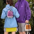 thumbnail image 4 of SPEKSEE Fashion Color-Block Outdoor Water Bottle Bag - Multi-Functional Lightweight Simple Handheld Water Bucket Bag, Portable Phone Crossbody Sling Bag, 4 of 8